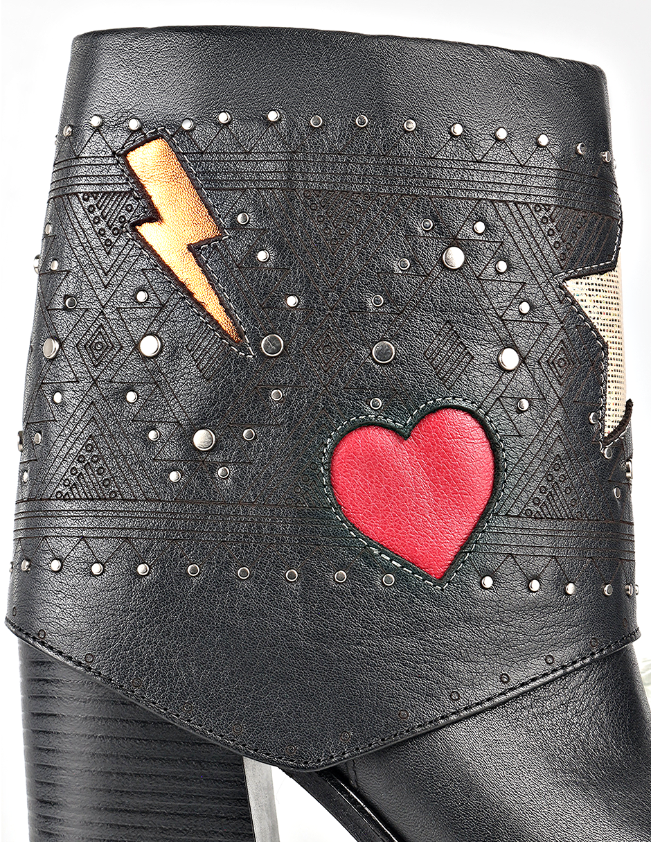 BOTA DE DAMA ROCK AND LOVE ALLAN 075