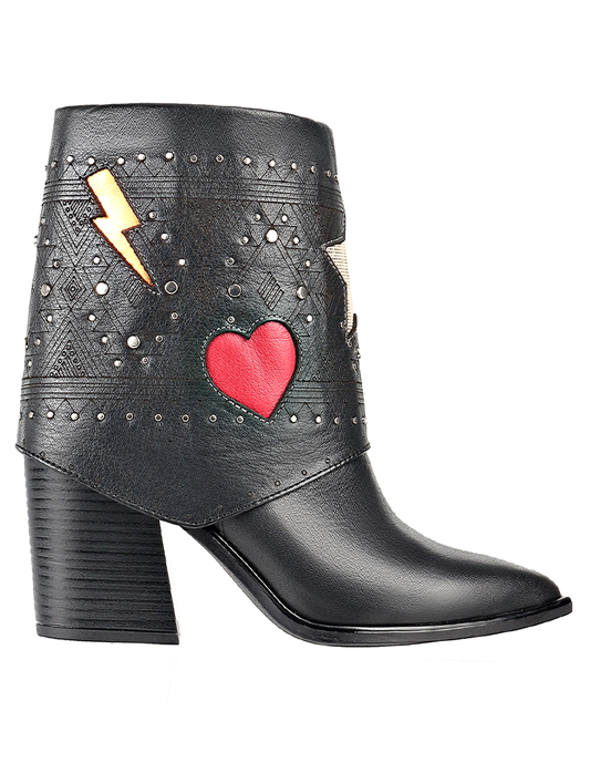 BOTA DE DAMA ROCK AND LOVE ALLAN 075