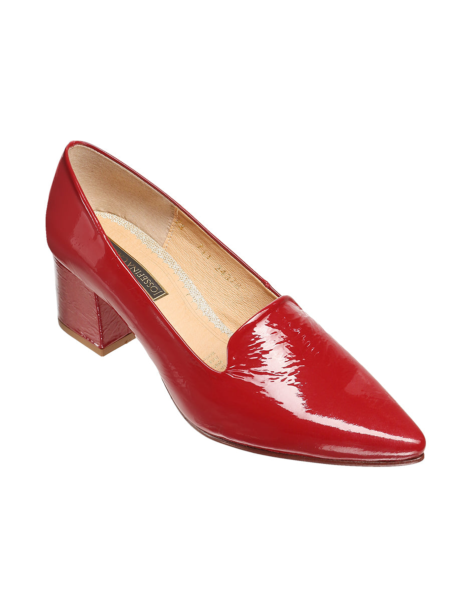 ZAPATILLA DE CHAROL CORRUGADO SAM 711