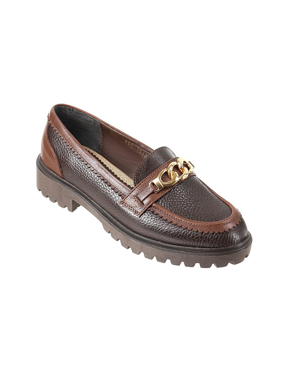 MOCASIN DE PIEL LILIAN 955