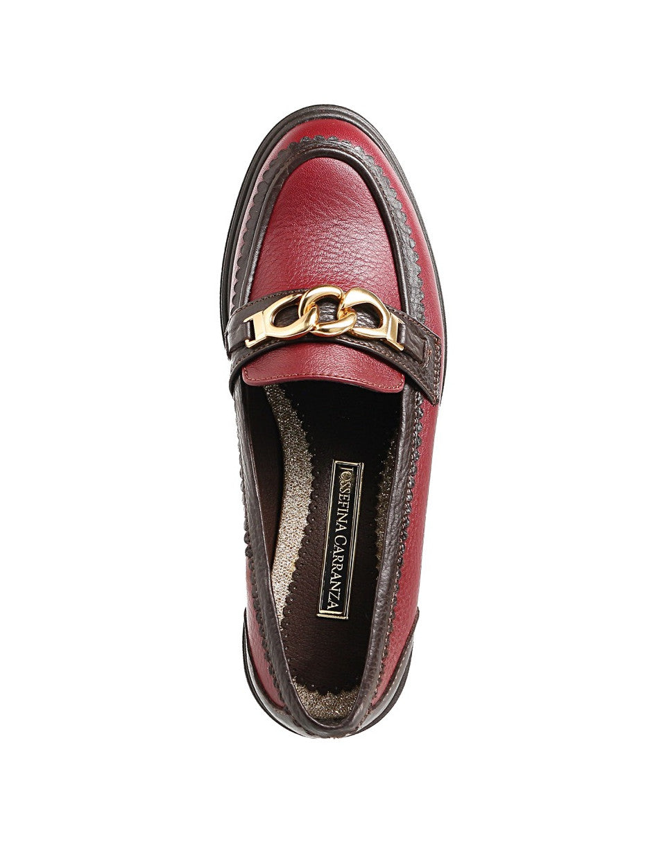 MOCASIN DE PIEL LILIAN 955