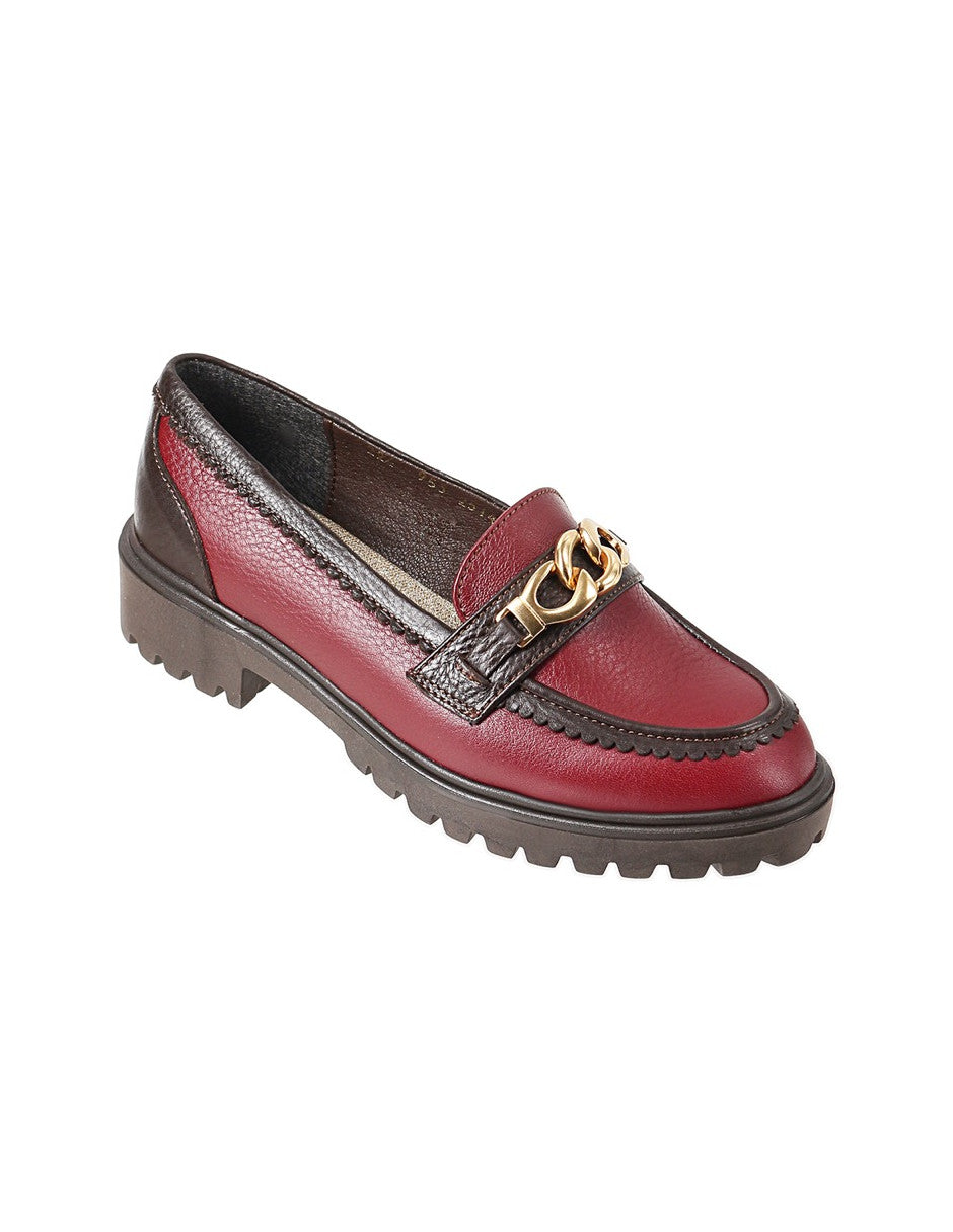 MOCASIN DE PIEL LILIAN 955