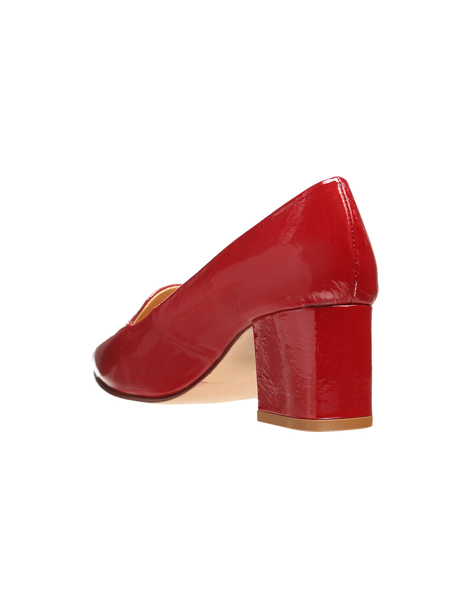 ZAPATILLA DE CHAROL CORRUGADO SAM 711