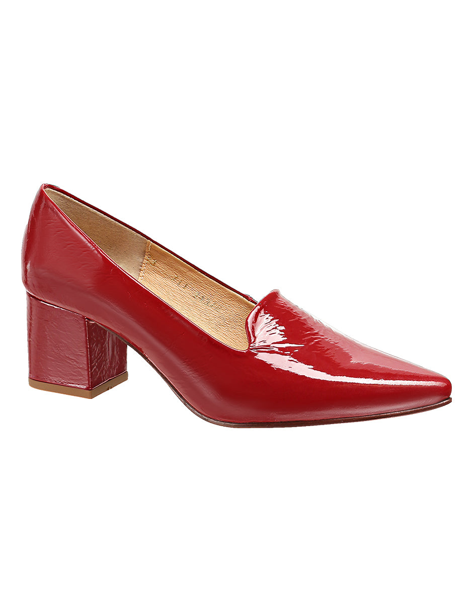 ZAPATILLA DE CHAROL CORRUGADO SAM 711