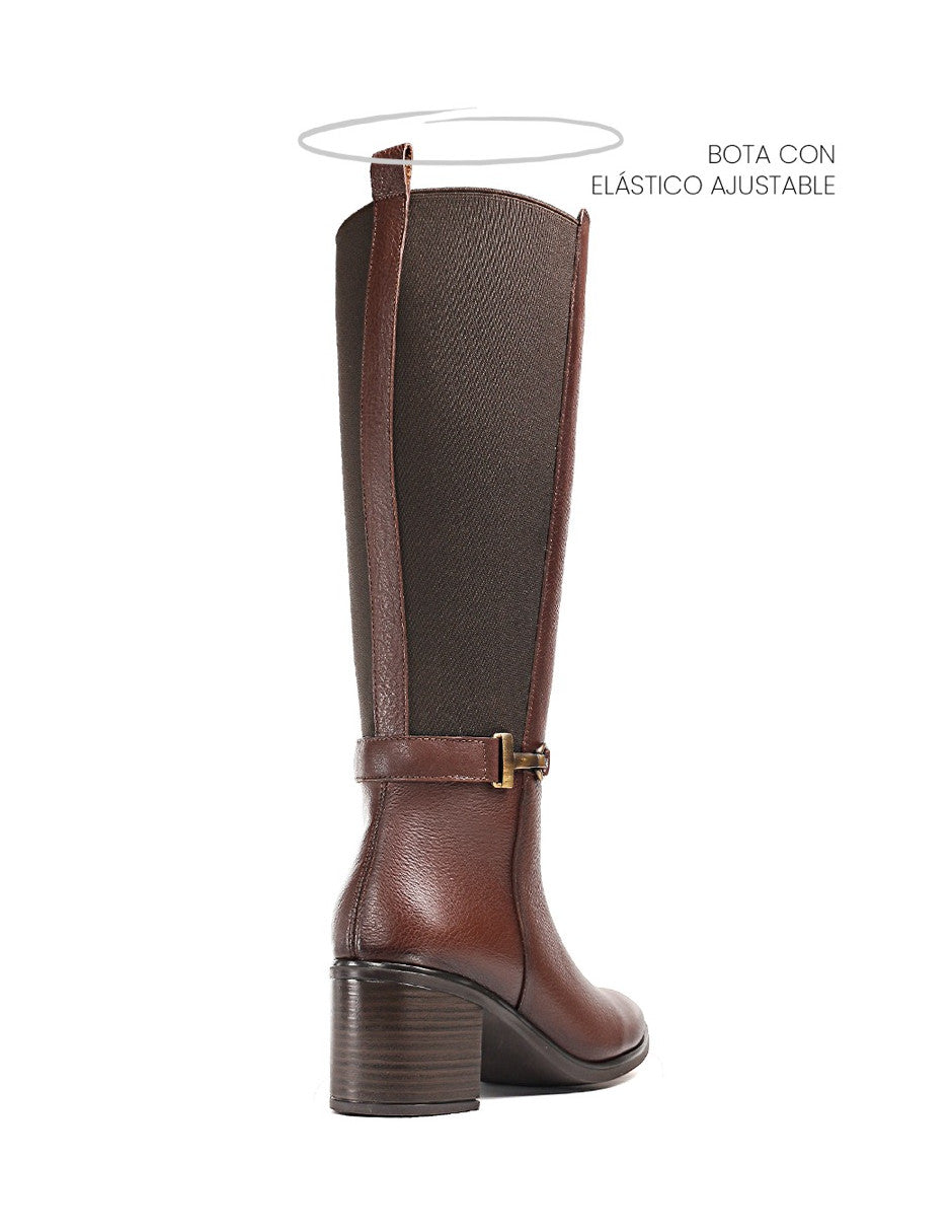 BOTA DE PIEL HARLOW 489