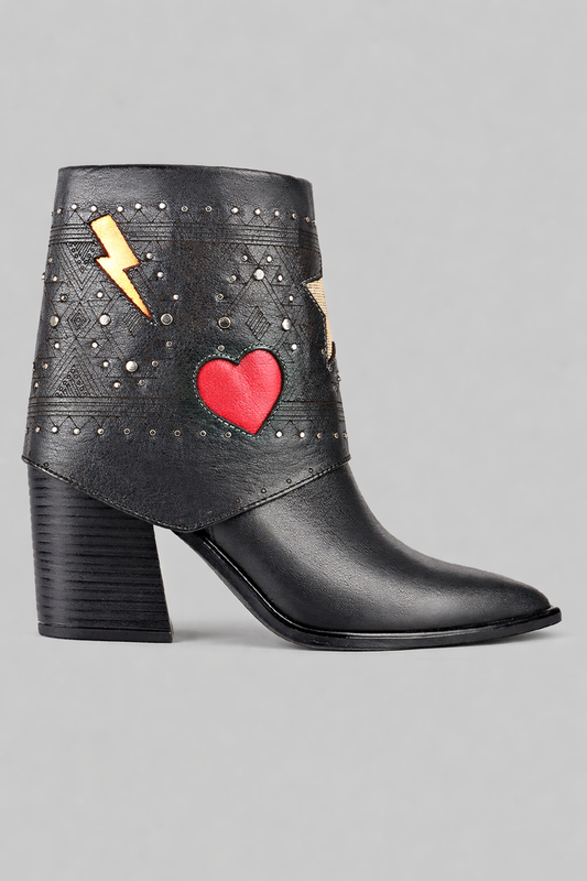 BOTA DE DAMA ROCK AND LOVE ALLAN 075