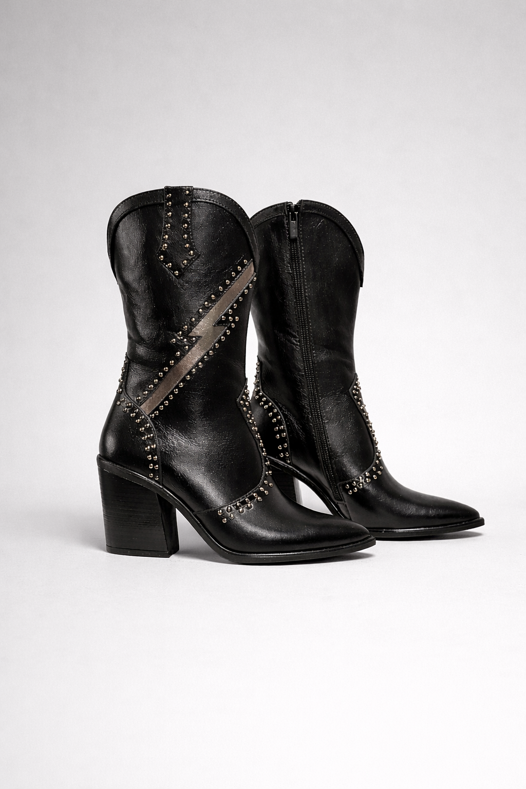 BOTA VAQUERA ALLAN 082 BLACKSILVER