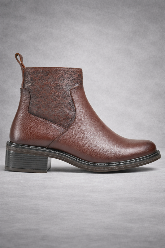 BOTIN DE PIEL LULU 803