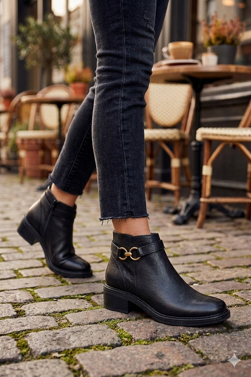 BOTIN DE PIEL LULU 802