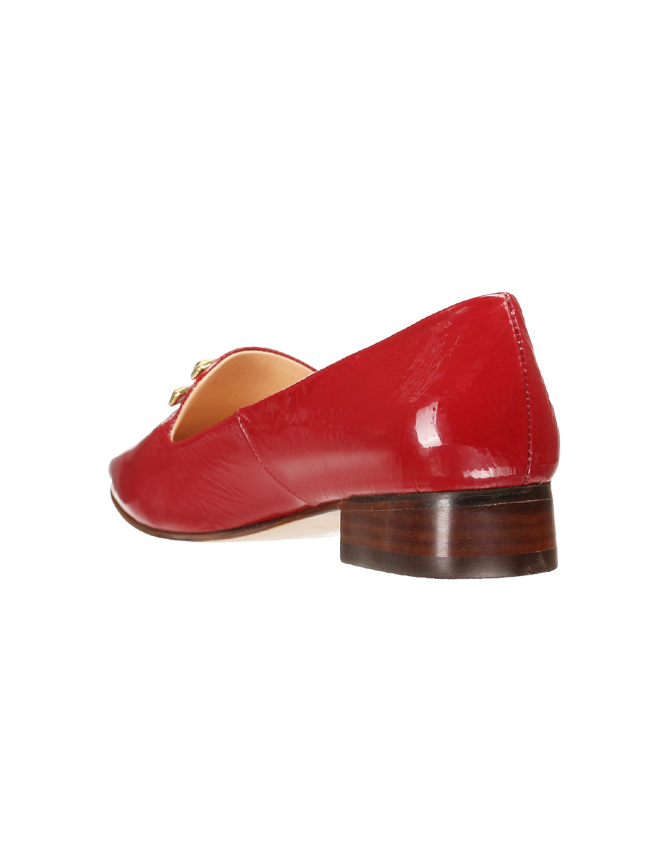 ZAPATILLA DE CHAROL CORRUGADO JOSSEFINA 03H