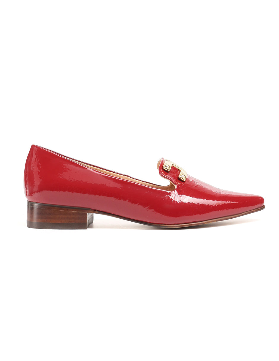 ZAPATILLA DE CHAROL CORRUGADO JOSSEFINA 03H